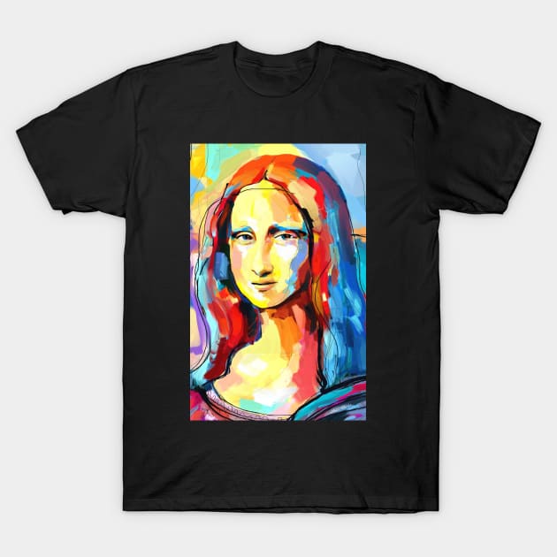 mona lisa T-Shirt by mailsoncello